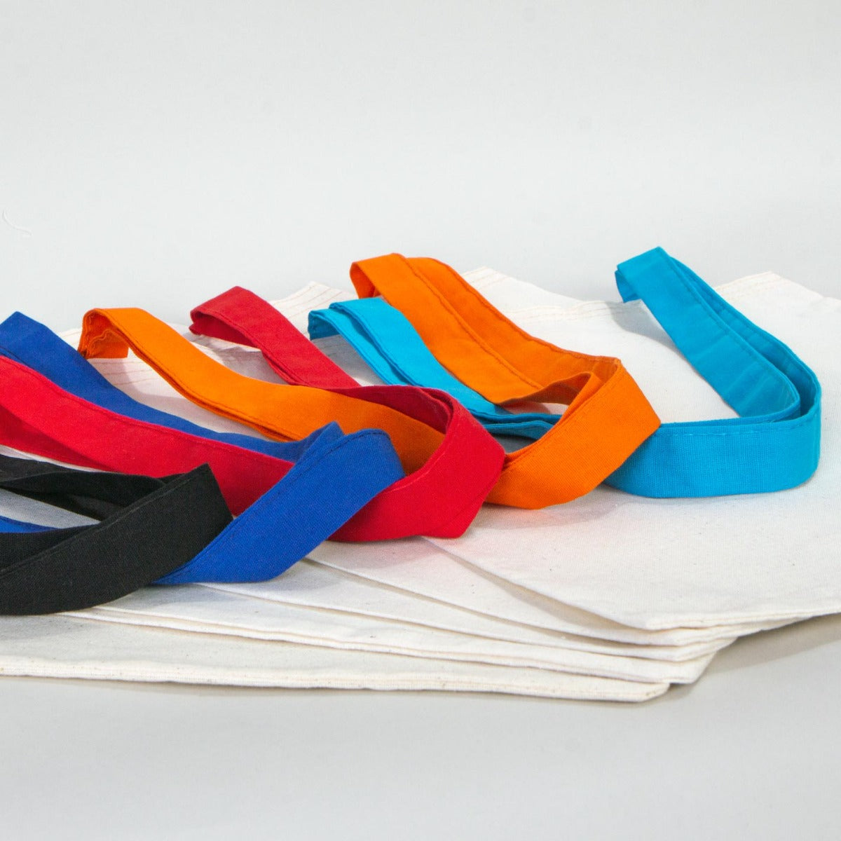 Ham Bez Çanta Turuncu Kulp 35x40 cm (Özelleştirilebilir) - istecanta.com