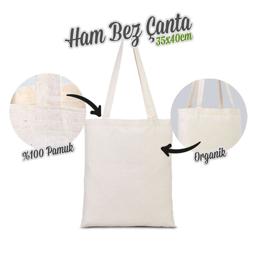 Ham Bez Çanta 35x40 cm Fuar Çantası - istecanta.com