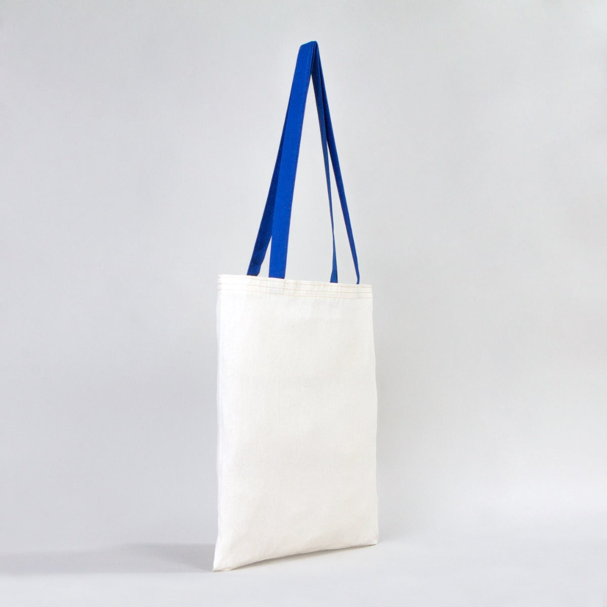 Ham Bez Çanta Saks Mavi Kulp 35x40 cm - istecanta.com