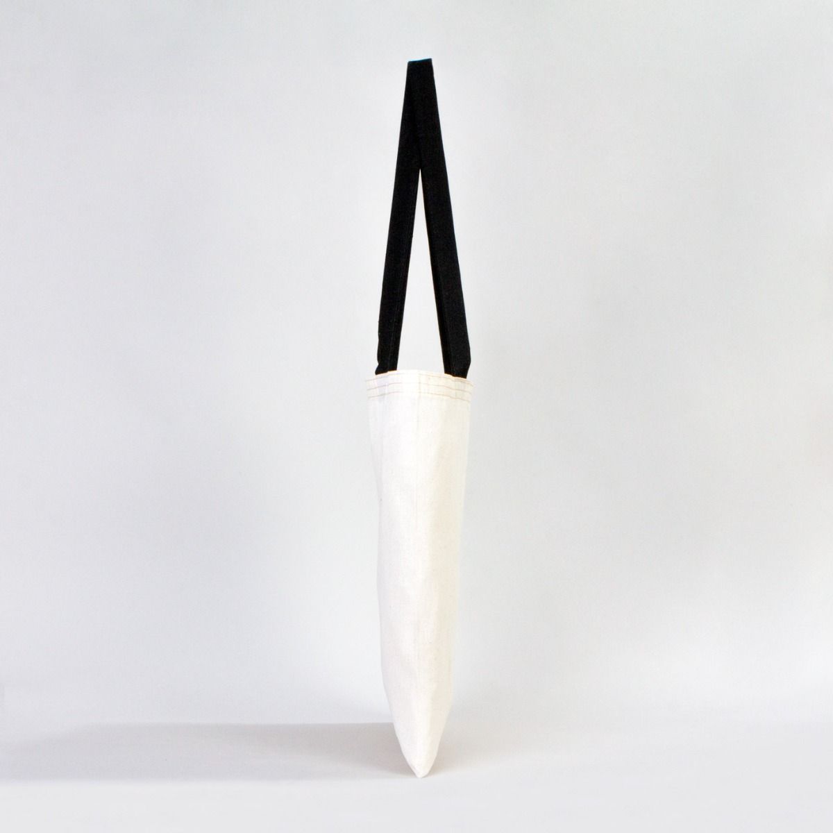 Karne Günü Hediyesi Ham Bez Çanta Renkli Kulp - 35x40 cm (Özelleştirilebilir) - istecanta.com