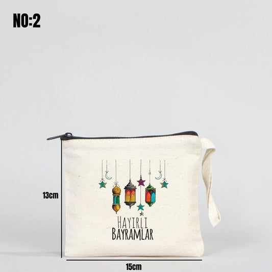 Fermuarlı Bayram Harçlığı Cüzdanım - 15x13 cm - istecanta.com