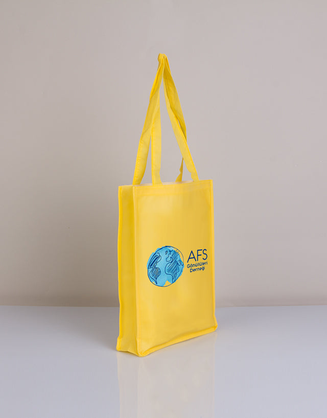 Tela Çanta Sarı Renk - AFS - istecanta.com