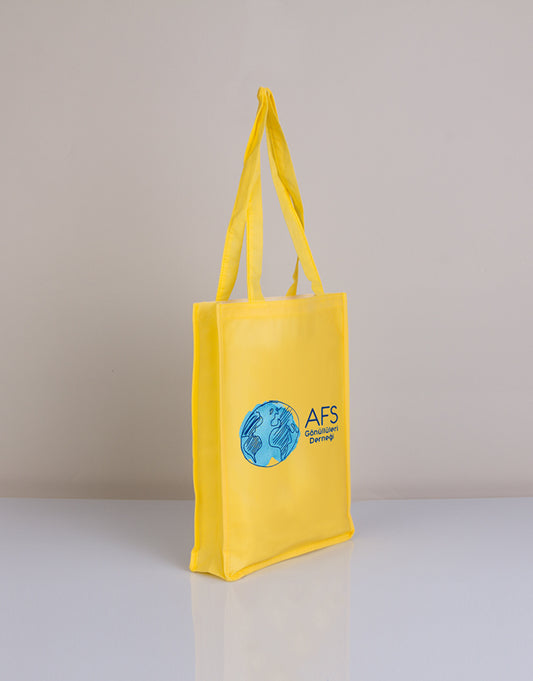 Tela Çanta Sarı Renk - AFS - istecanta.com