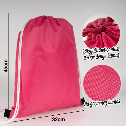 İmperteks Sırt Çantası 32x45 cm Fuşya