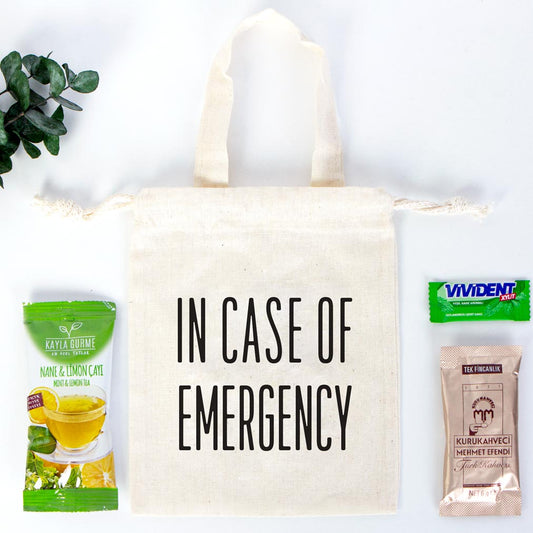 Hangover Kit Kese - In Case Of Emergency - istecanta.com