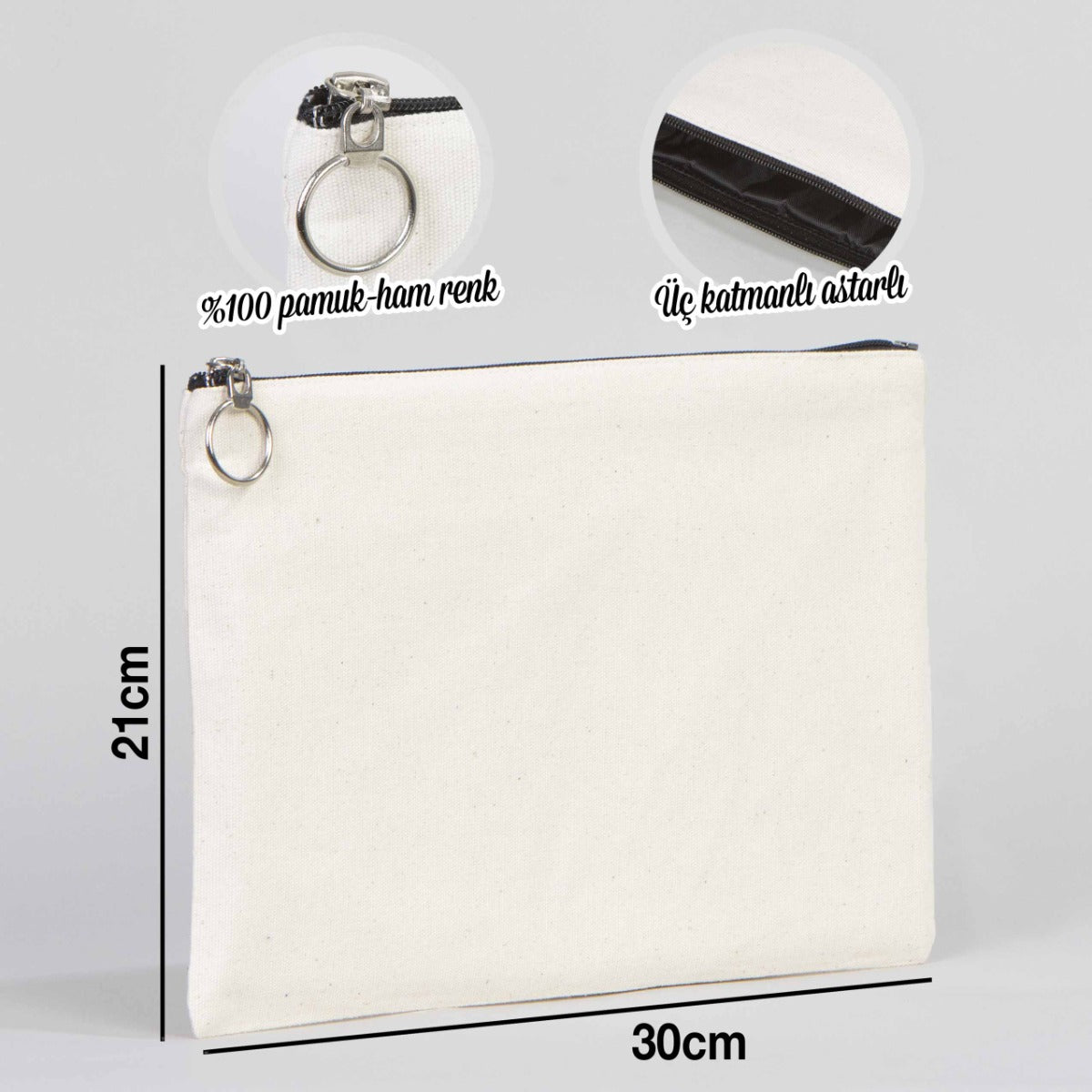 İpad Portföy Çanta (30x21 cm) Astarlı - istecanta.com