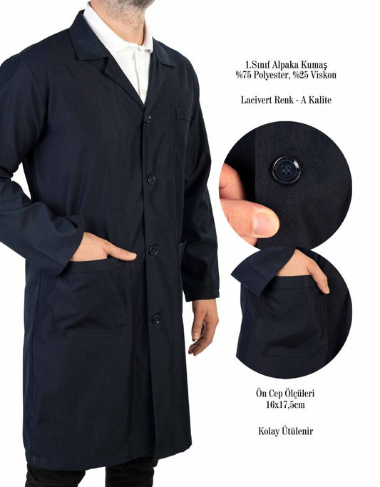 Lacivert Erkek İş Önlüğü, İş Elbiseleri - istecanta.com