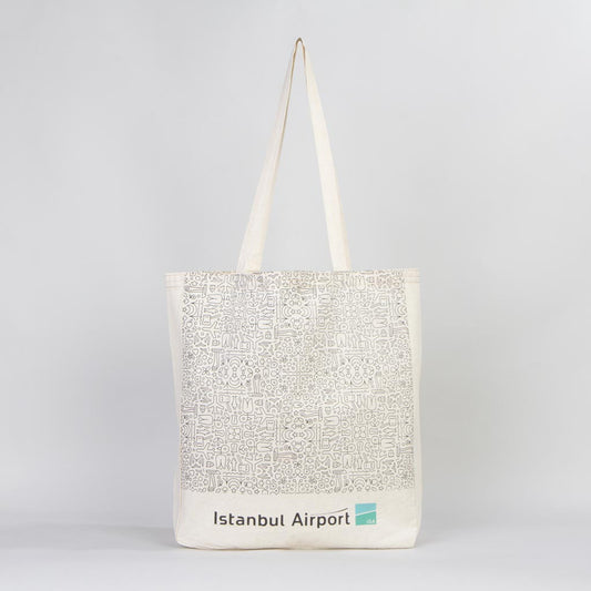Full Gusset Customized Tote Bags 40x35x9cm - istecanta.com