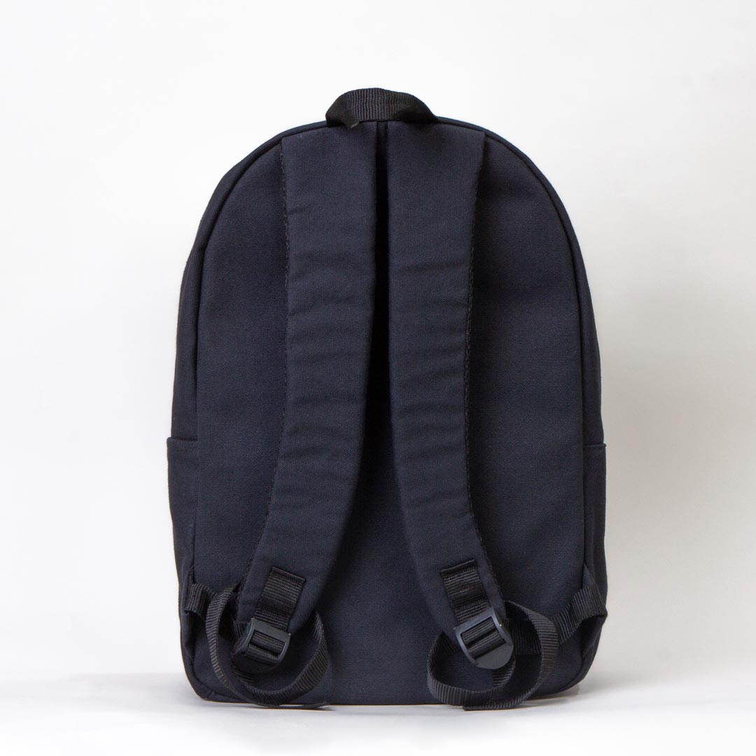 Kanvas Sırt Çantası Lacivert - 28x43x10 cm - istecanta.com