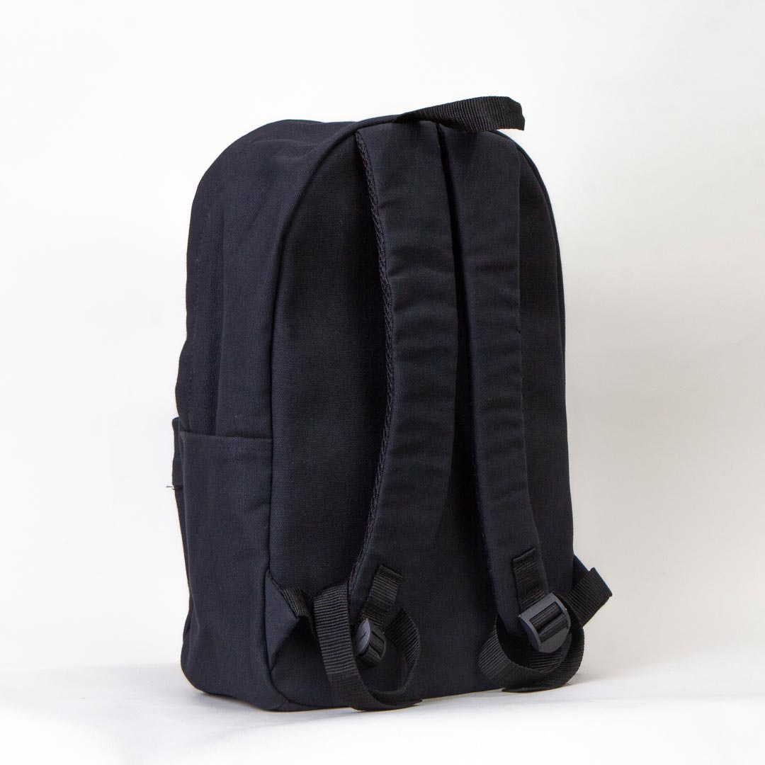 Kanvas Sırt Çantası Lacivert - 28x43x10 cm - istecanta.com