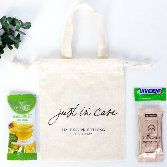 Just In Case Baskılı Hangover Kit Kese - istecanta.com