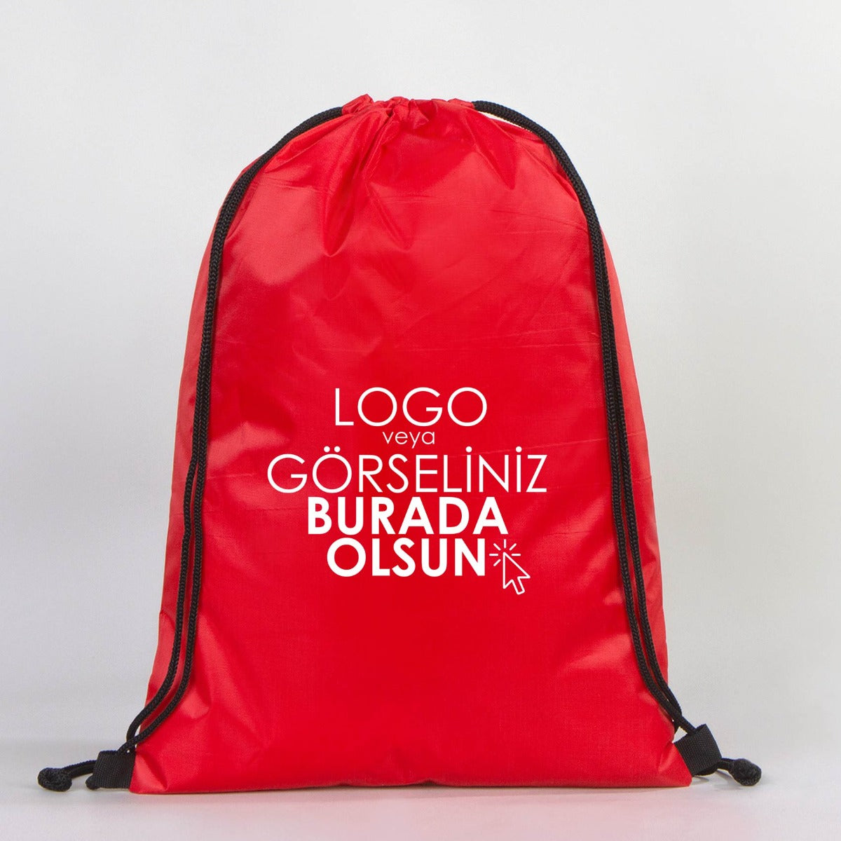 İmperteks Sırt Çantası 32x45 cm Kırmızı (Özelleştirilebilir) - istecanta.com