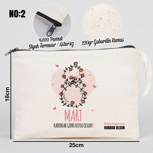 Clutch Astarsız Çanta 25x18 cm - Kadınlar Günü - istecanta.com