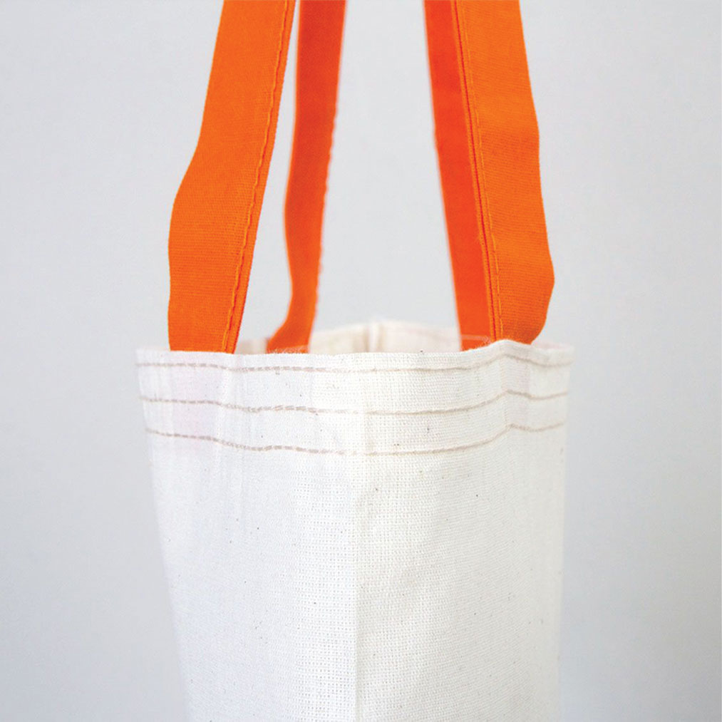 Kadınlar Günü Ham Bez Çanta 35x40 cm - Renkli Kulp - istecanta.com