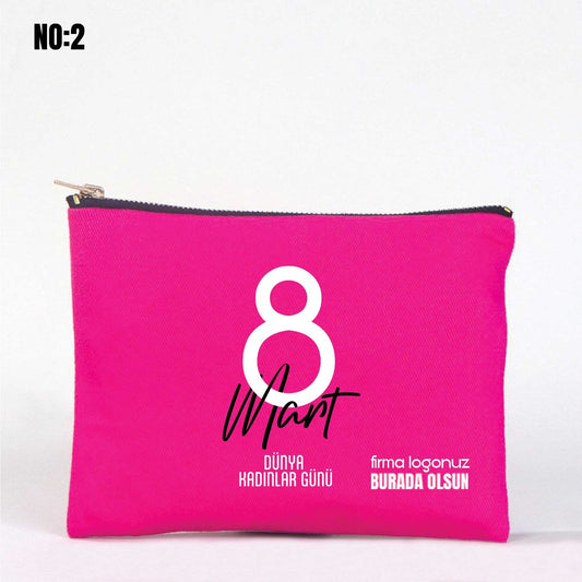 Kadınlar Gününe Özel Renkli Star Clutch - 21x15 cm - istecanta.com