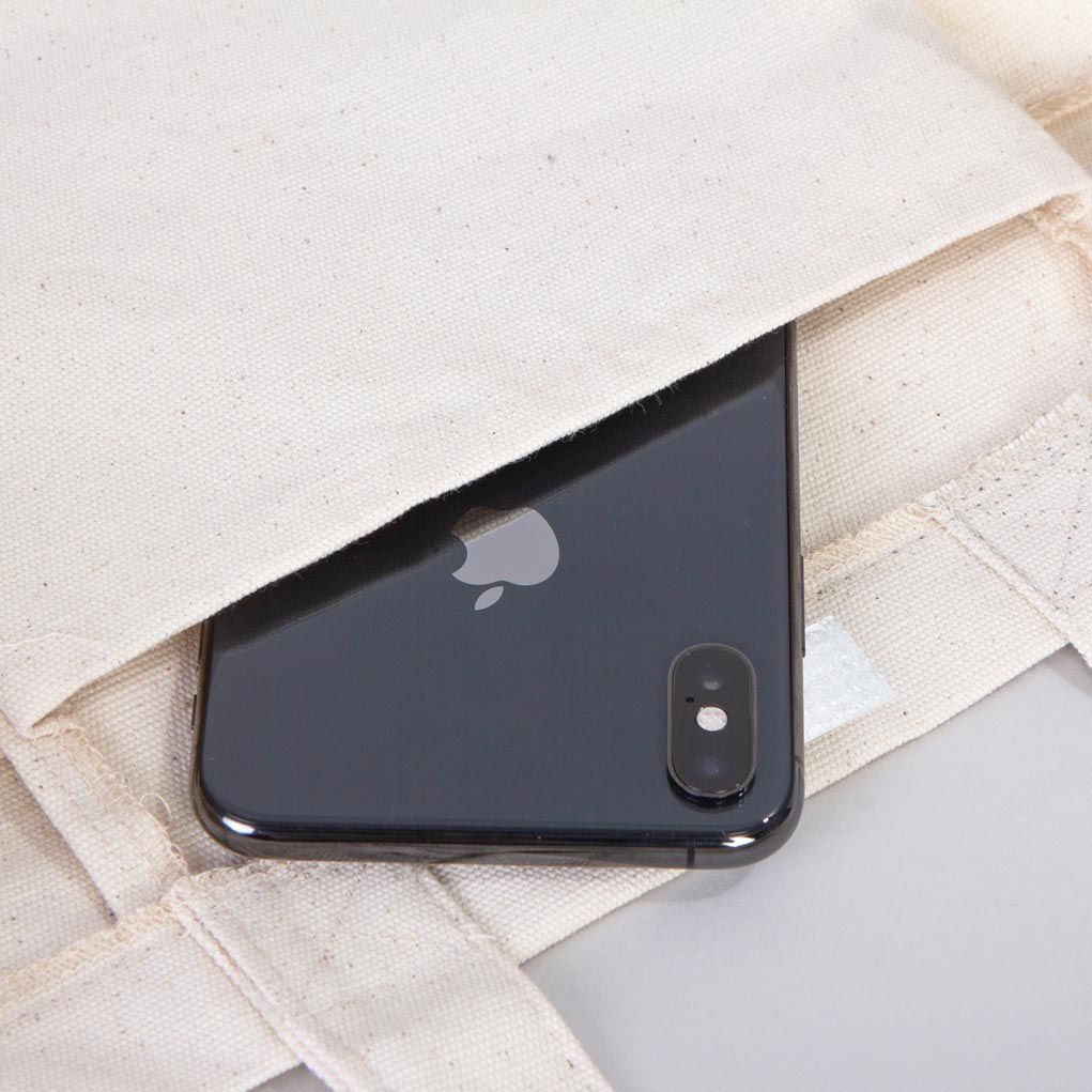 Kadınlar Günü Kanvas Çanta İç Cepli Cift Kulplu Cırtlı Körüklü - istecanta.com