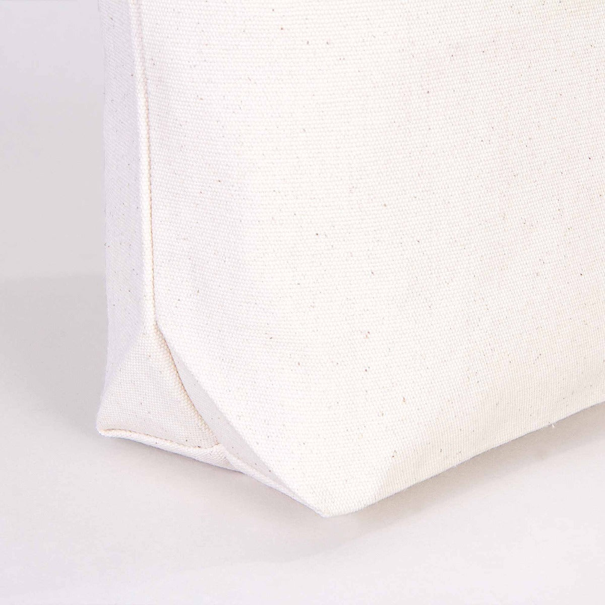 Kanvas Bez Çanta İç Cepli Örgü Kulp - 40x40x10 cm - istecanta.com