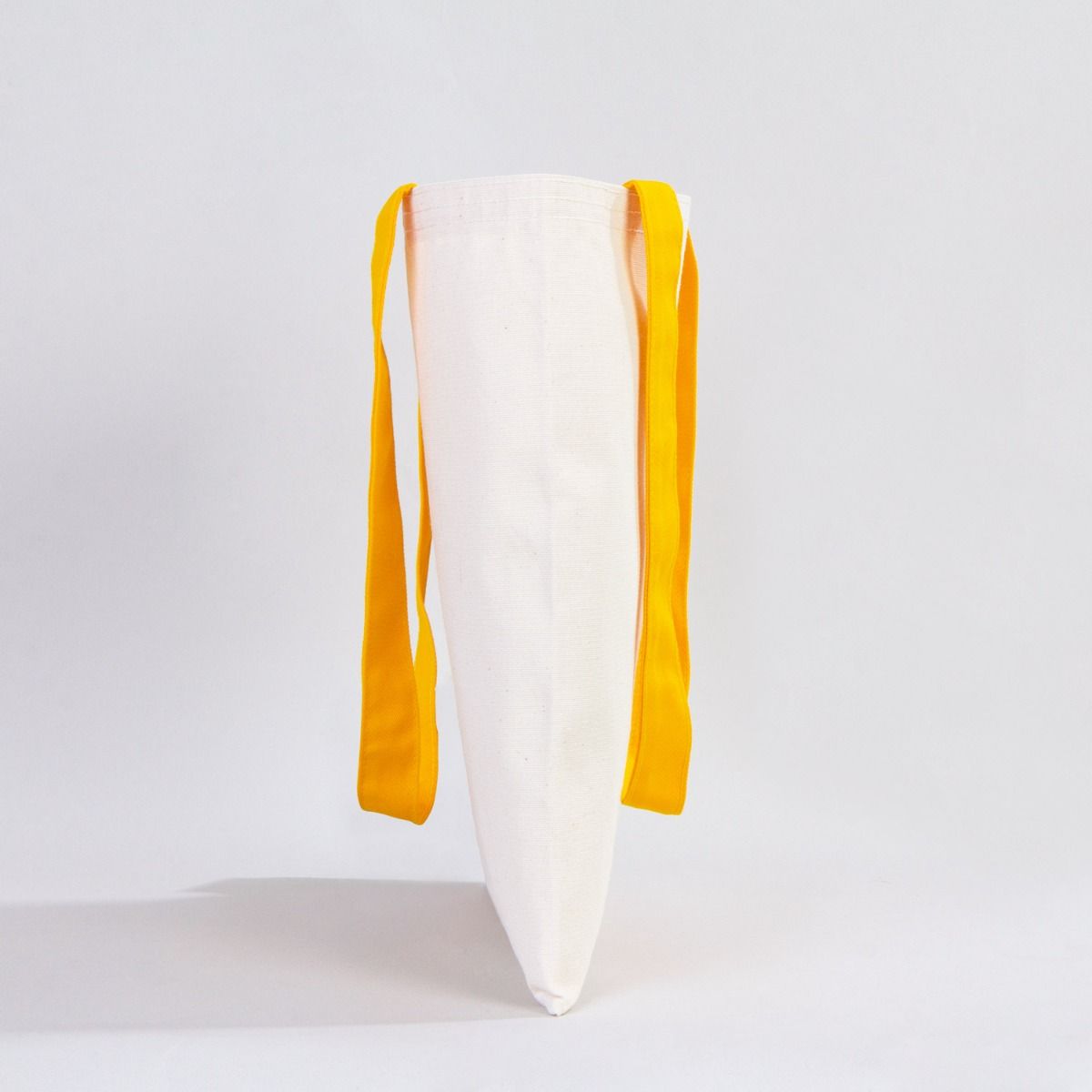 Kanvas Çanta Sarı Kulp - İç Cepli-35x40 cm - istecanta.com