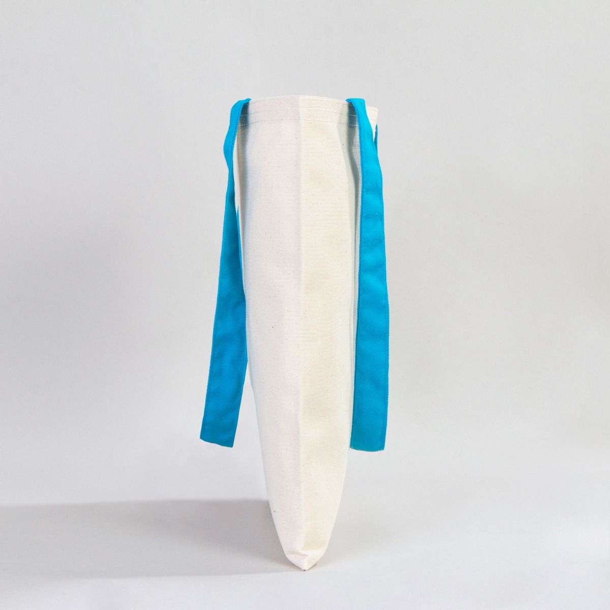 Kanvas Çanta Turkuaz Kulp - İç Cepli - istecanta.com