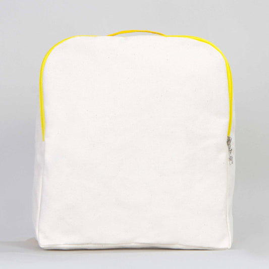 Kanvas Sırt Çantası VİP Sarı - 25x32x10 cm - istecanta.com
