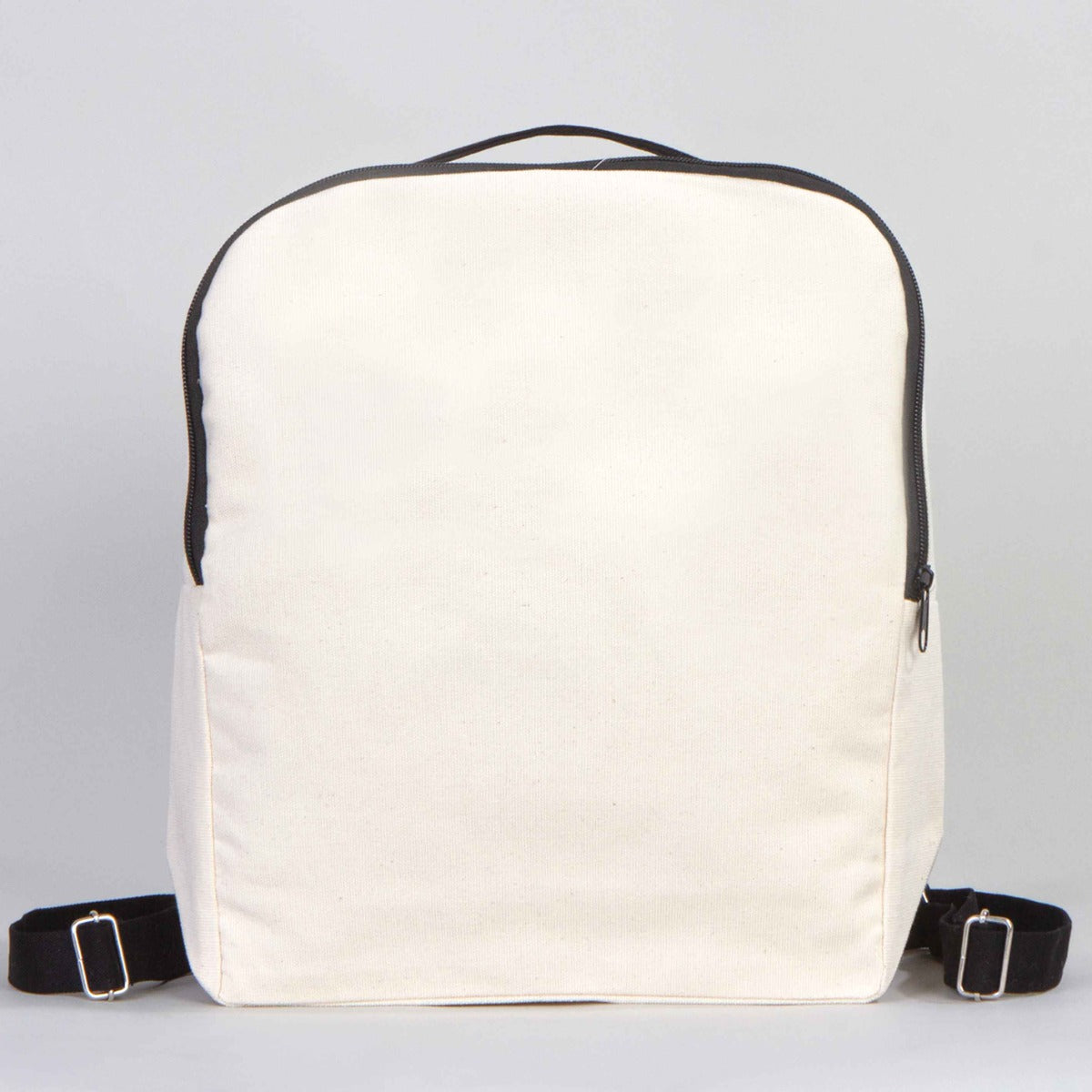 Kanvas Sırt Çantası VIP Siyah - 25x32x10 cm - istecanta.com