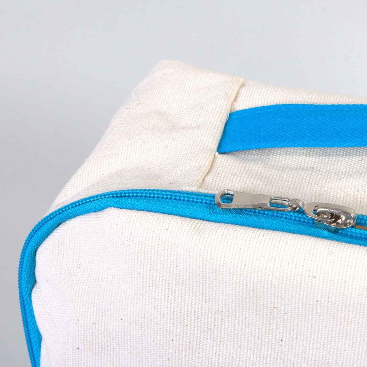 Kanvas Sırt Çantası VİP Turkuaz - 25x32x10 cm - istecanta.com