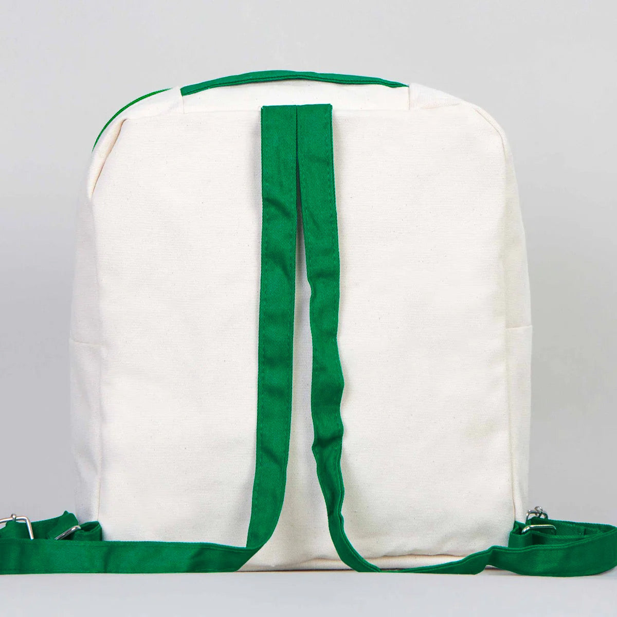 Kanvas Sırt Çantası VİP Yeşil - 25x32x10 cm