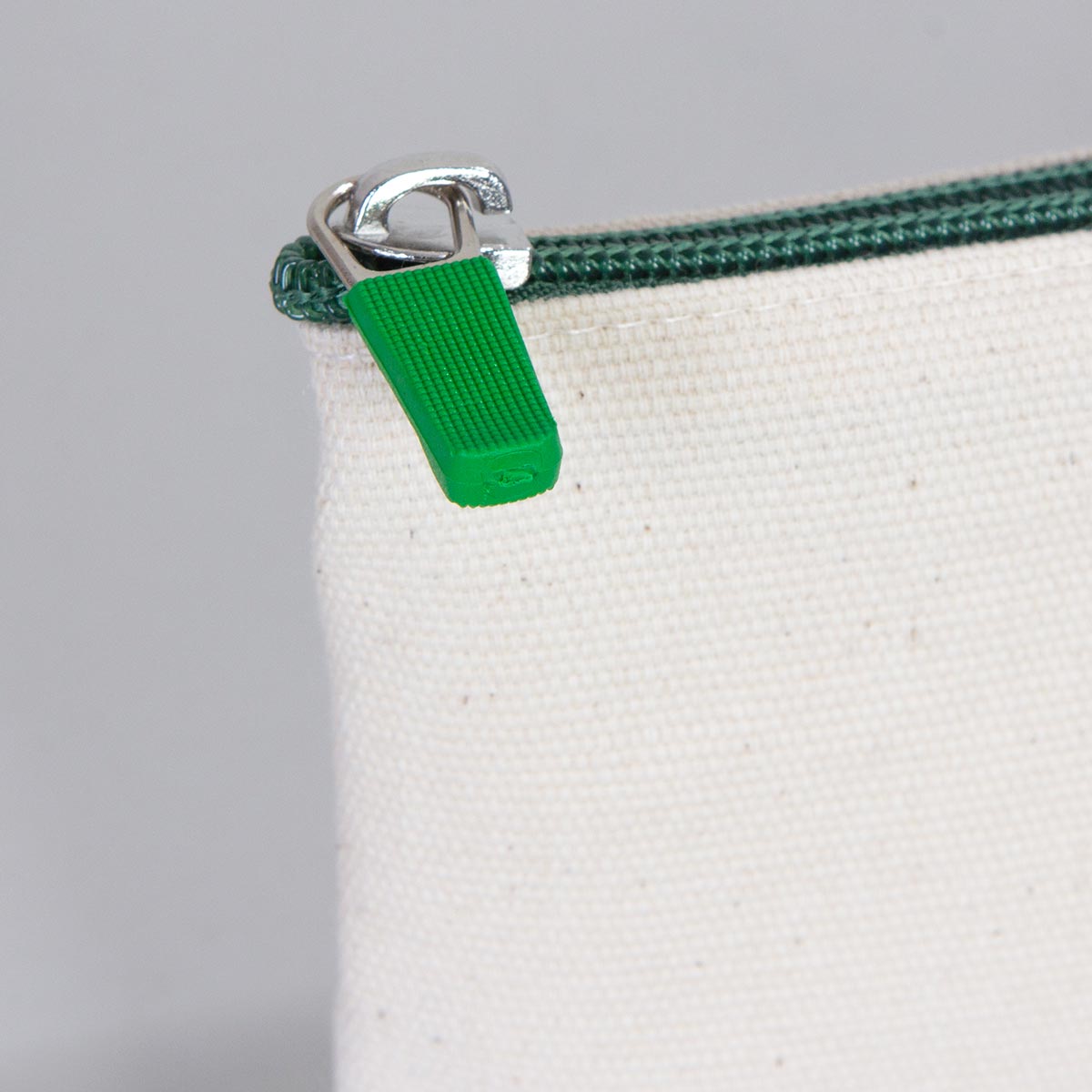 Kanvas Yeşil Clutch Çanta - Market Çantası - istecanta.com