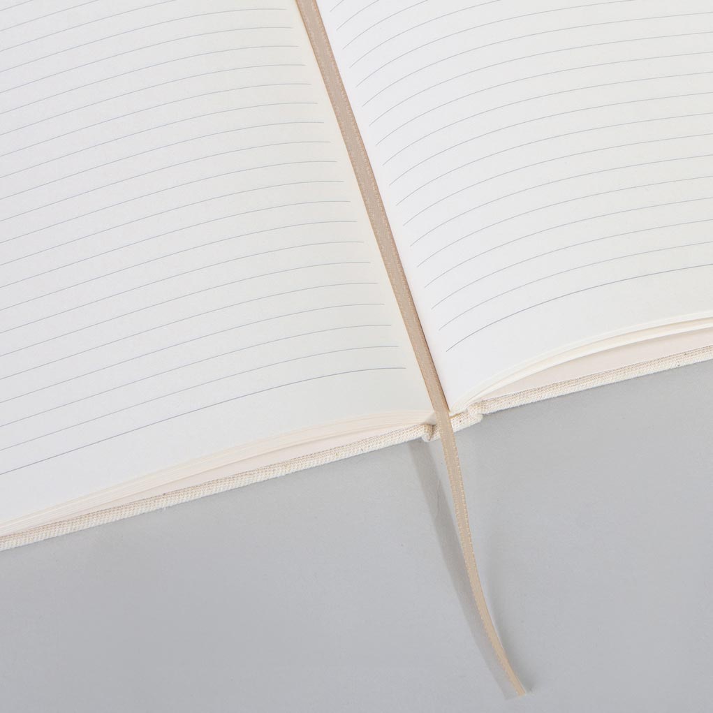 Kanvas Defter Çizgili 14x21 cm - istecanta.com