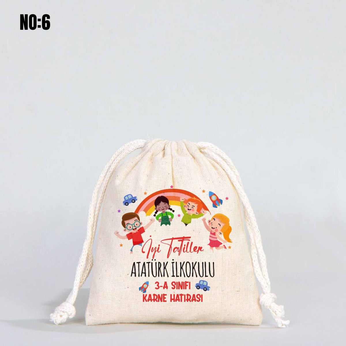 Karne Günü Bez Kese - 10x13 cm (Özelleştirilebilir) - istecanta.com