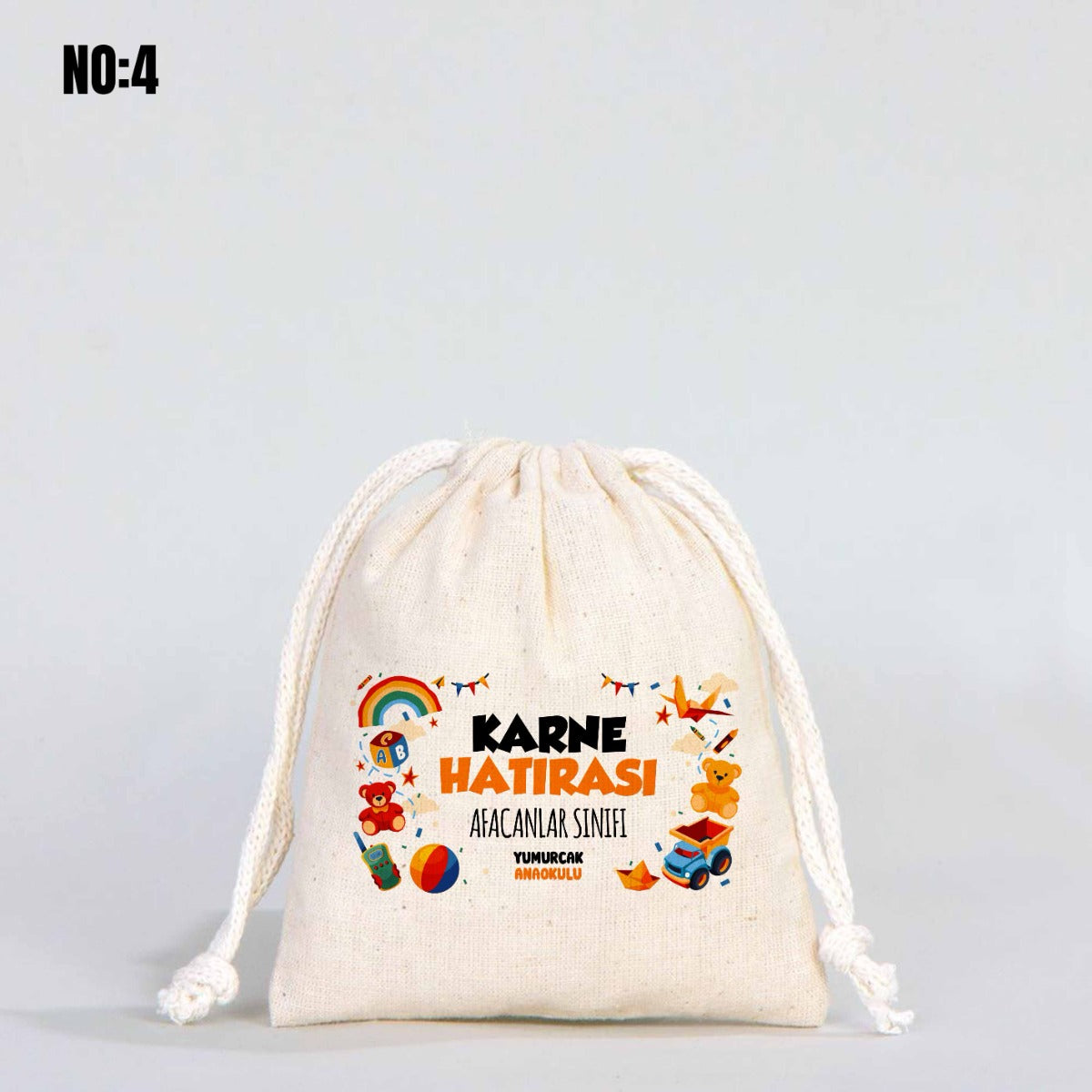 Karne Günü Bez Kese - 10x13 cm (Özelleştirilebilir) - istecanta.com