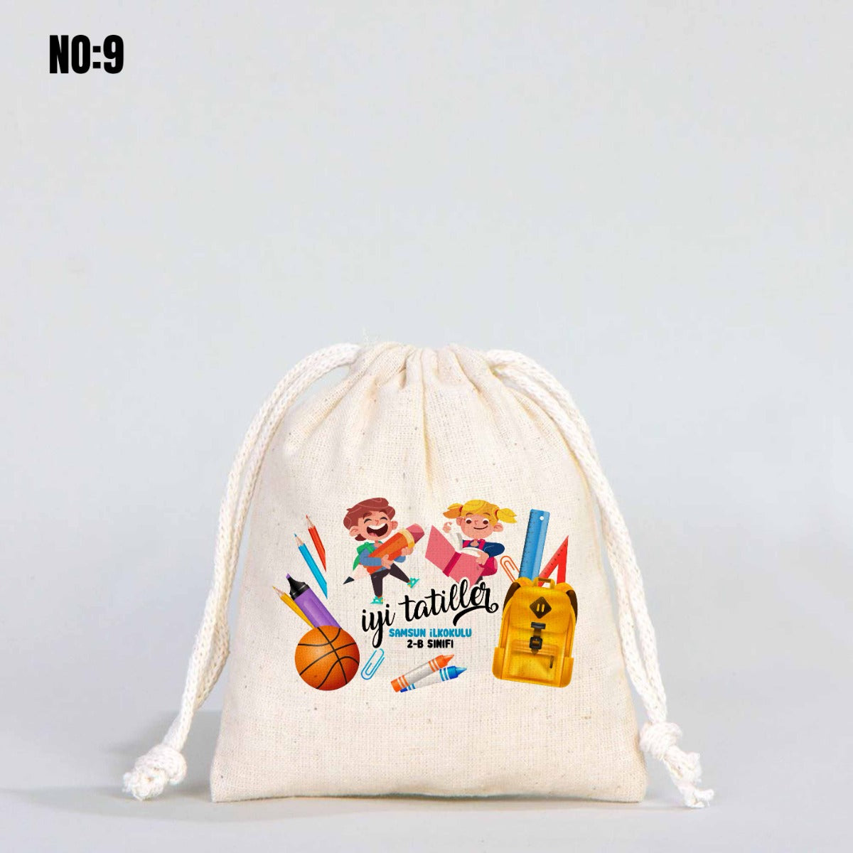 Karne Günü Bez Kese - 10x13 cm (Özelleştirilebilir) - istecanta.com