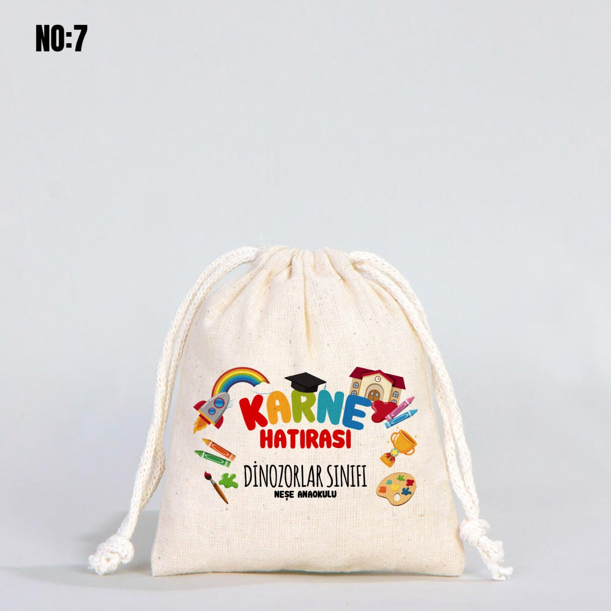 Karne Günü Bez Kese - 10x13 cm (Özelleştirilebilir) - istecanta.com