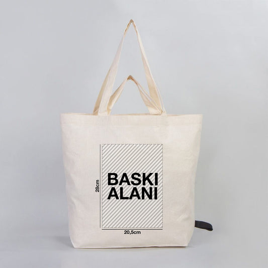 Katlanabilir Alışveriş Çantası - Pratik (Özelleştirilebilir) - istecanta.com