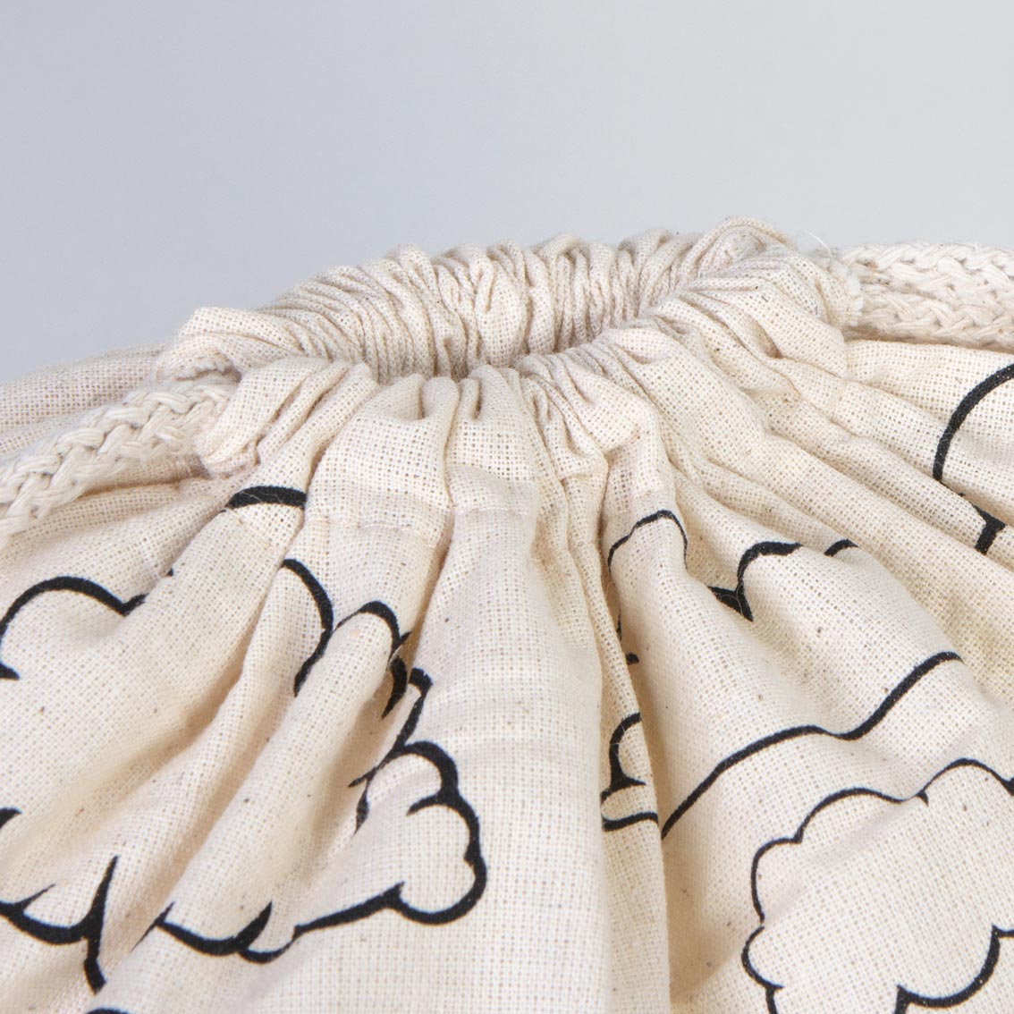 Bammerz Boyanabilir Büzgülü Bez Çanta Kelebek - Zıpzıp - istecanta.com