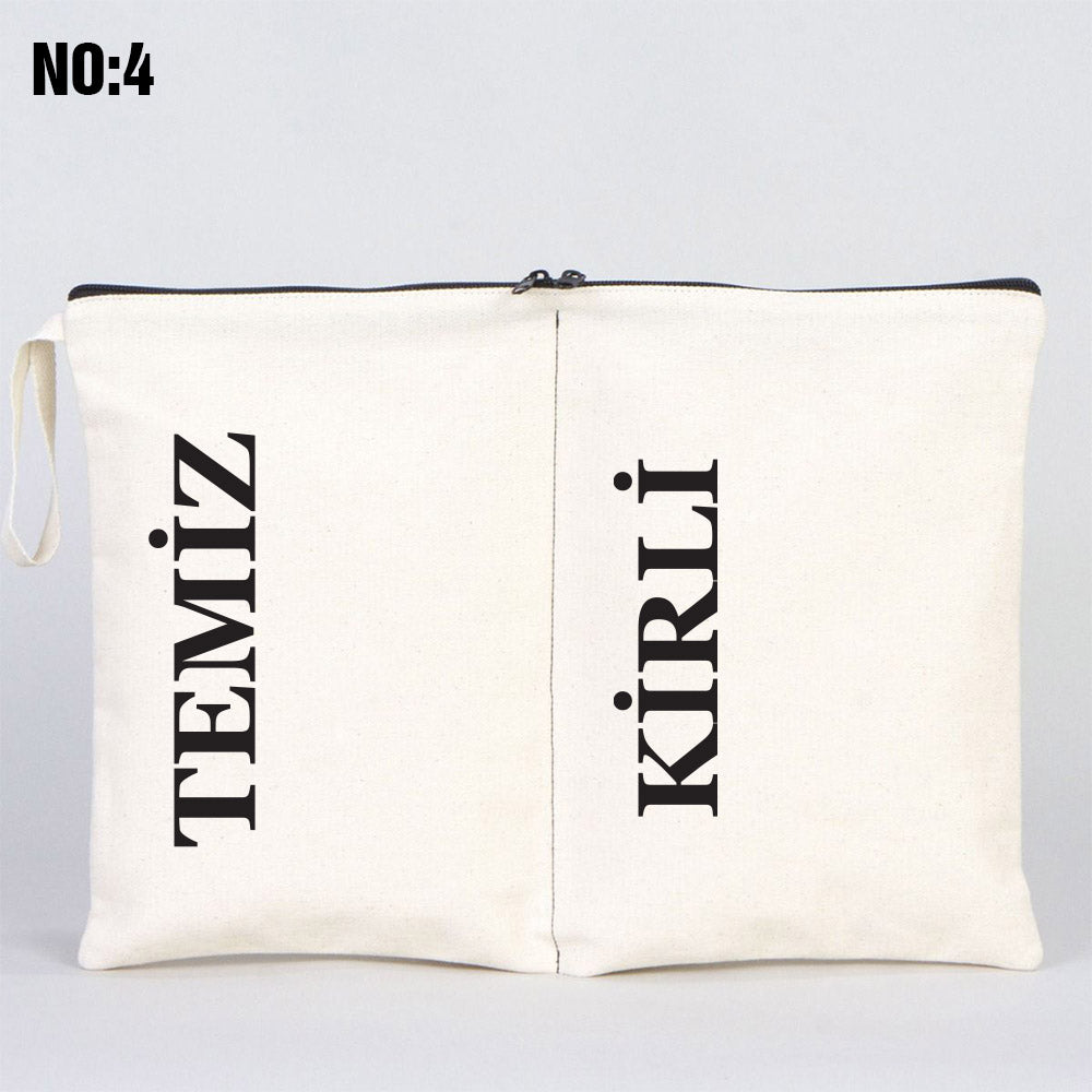Kirli -Temiz Seyahat Torbası ( Özelleştirilebilir ) - istecanta.com