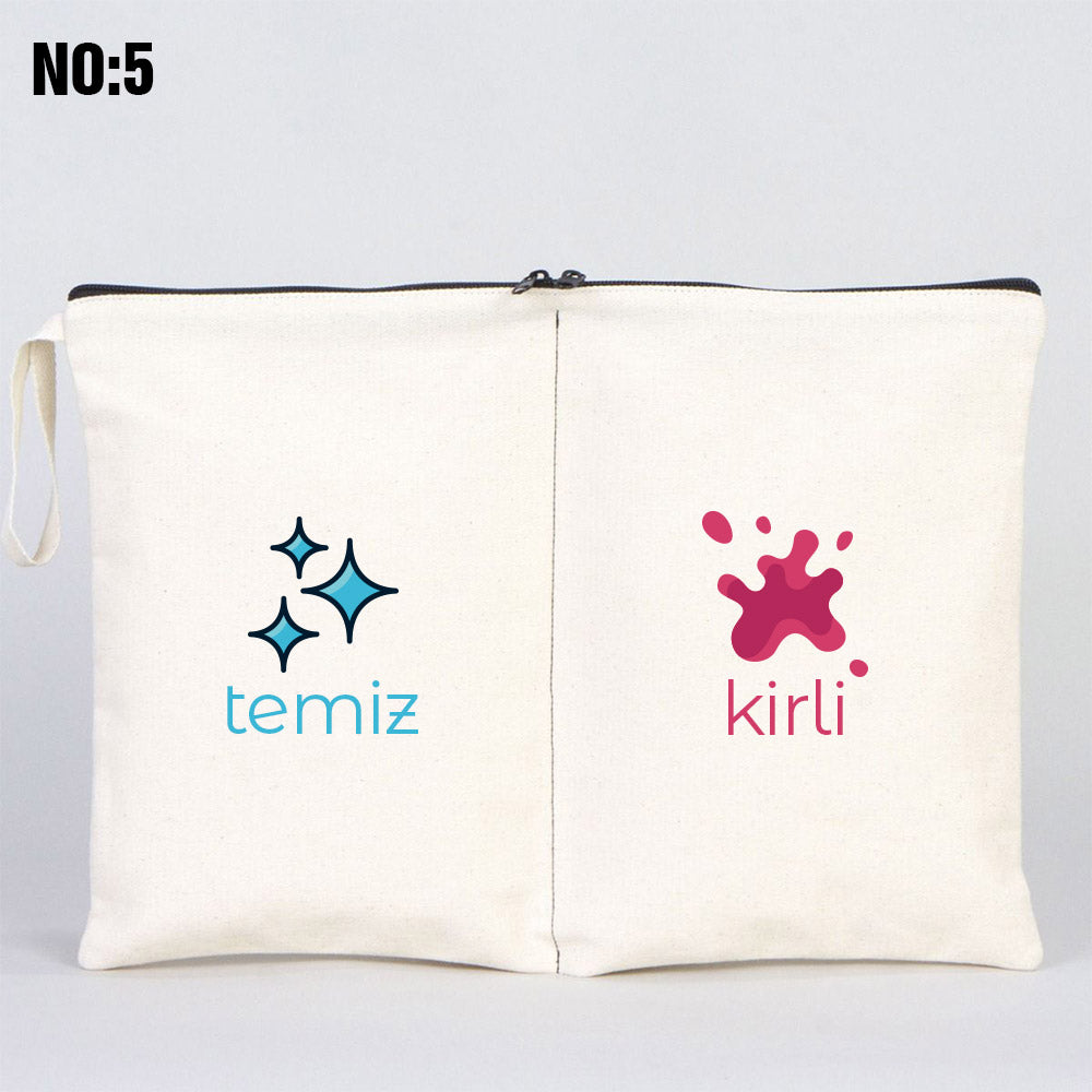 Kirli -Temiz Seyahat Torbası ( Özelleştirilebilir ) - istecanta.com