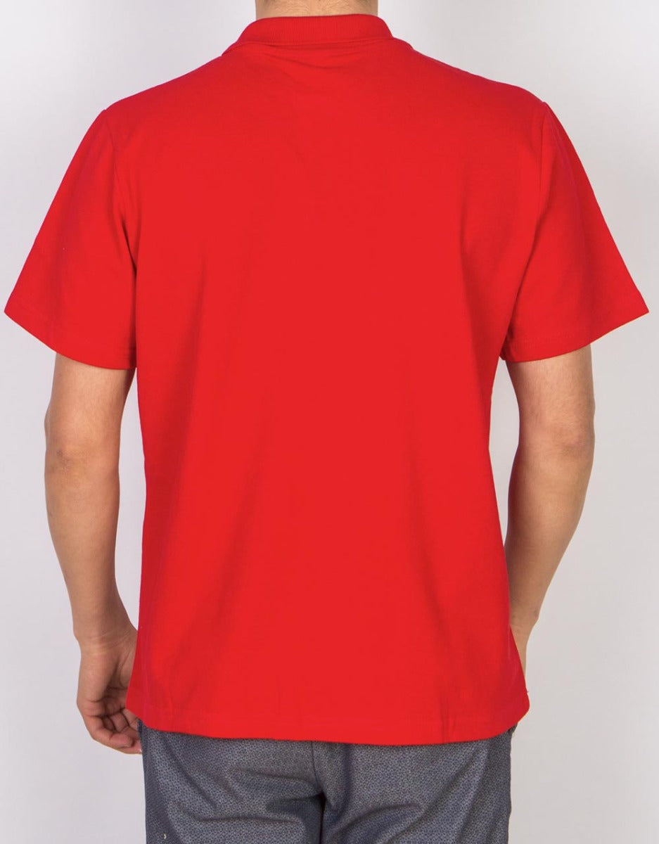 Polo Yaka Tişört Kırmızı - istecanta.com