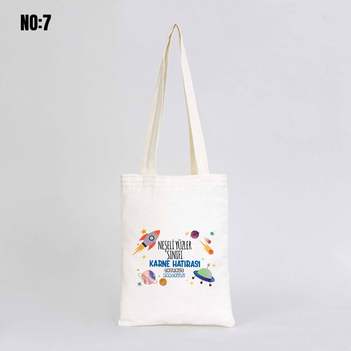 Kitap Çantası Karne Günü Hediyesi - 20x25cm (Özelleştirilebilir) - istecanta.com