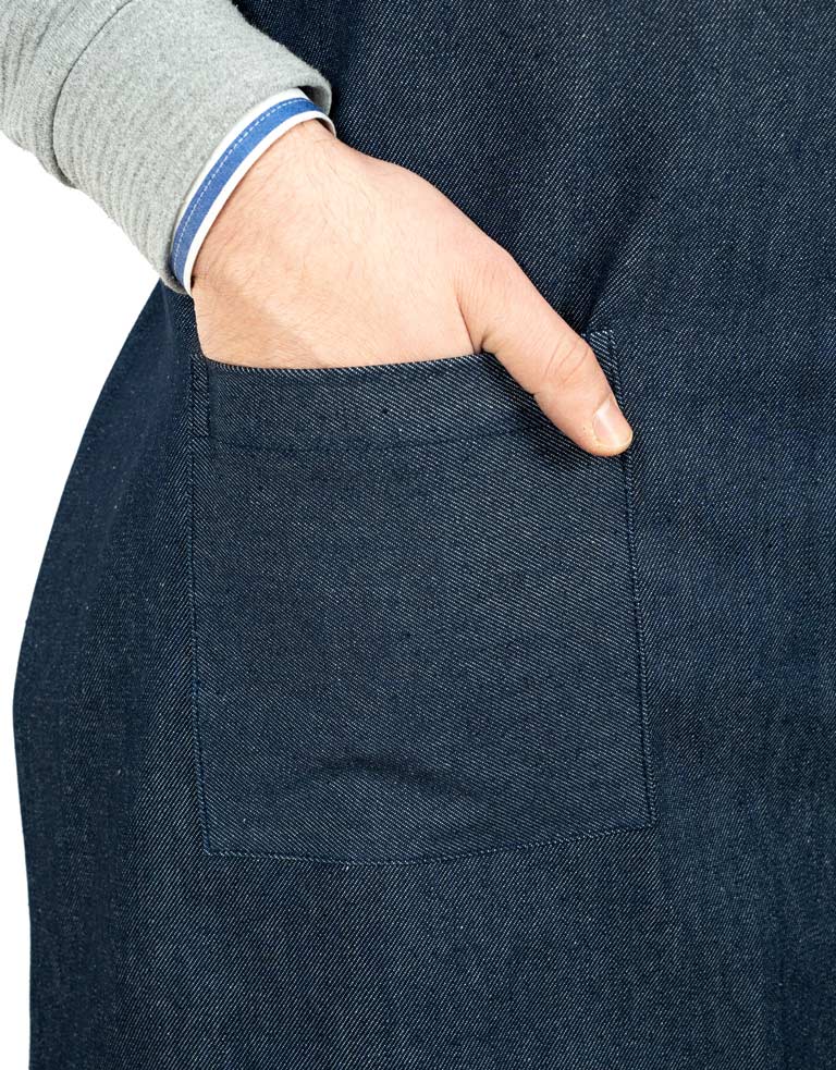 MasterChef Mutfak Önlüğü - Kot Kumaş - istecanta.com