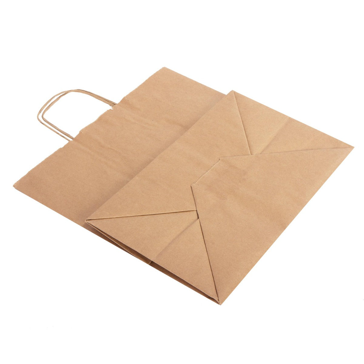 Kraft Kağıt Çanta - Burgu Saplı 27x20x31 cm - istecanta.com