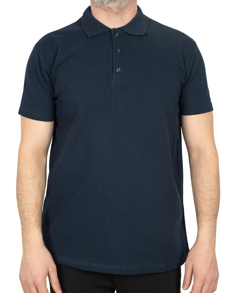Polo Yaka Tişört Lacivert - istecanta.com