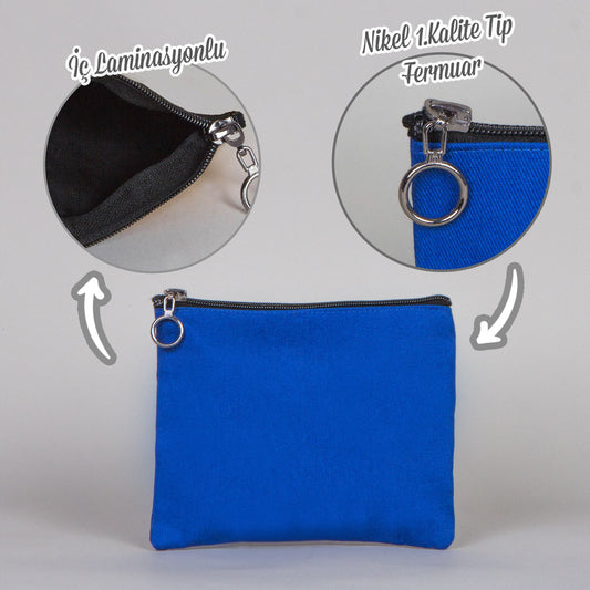 Klopp Clutch Saks Mavi Renk 18x15 - istecanta.com