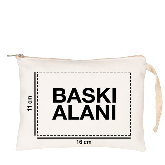Süblimasyon Ham Bez Clutch - Lamineli 21x15 cm (Özelleştirilebilir) - istecanta.com