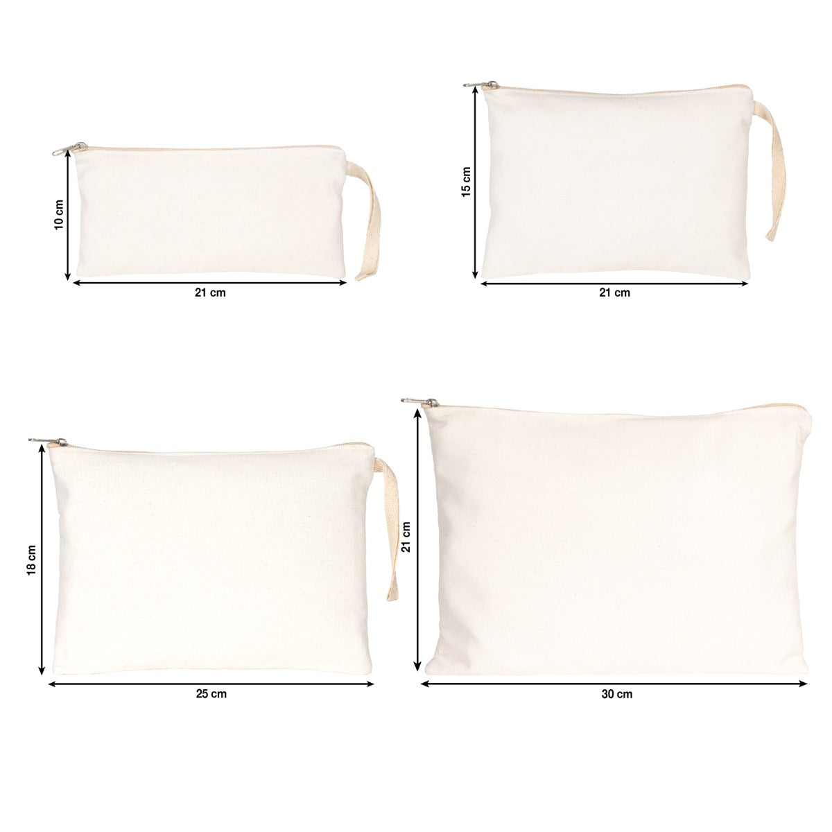 Süblimasyon Ham Bez Clutch - Lamineli 21x15 cm - istecanta.com