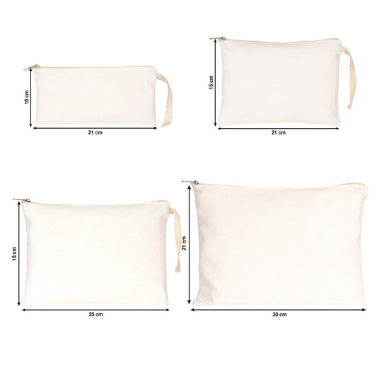 Süblimasyon Ham Bez Clutch - Lamineli 30x21cm - istecanta.com