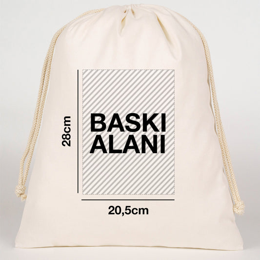 Süblimasyon Kese - Lamineli 50x60 cm (Özelleştirilebilir) - istecanta.com