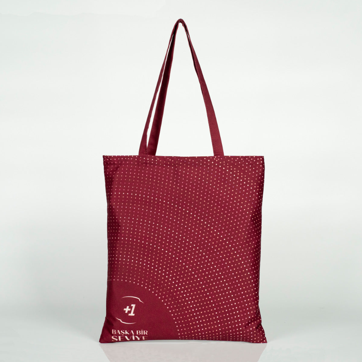 Tam Zeminli Süblimasyon Bez Çanta Lamineli Özel Üretim - 35x40cm - istecanta.com