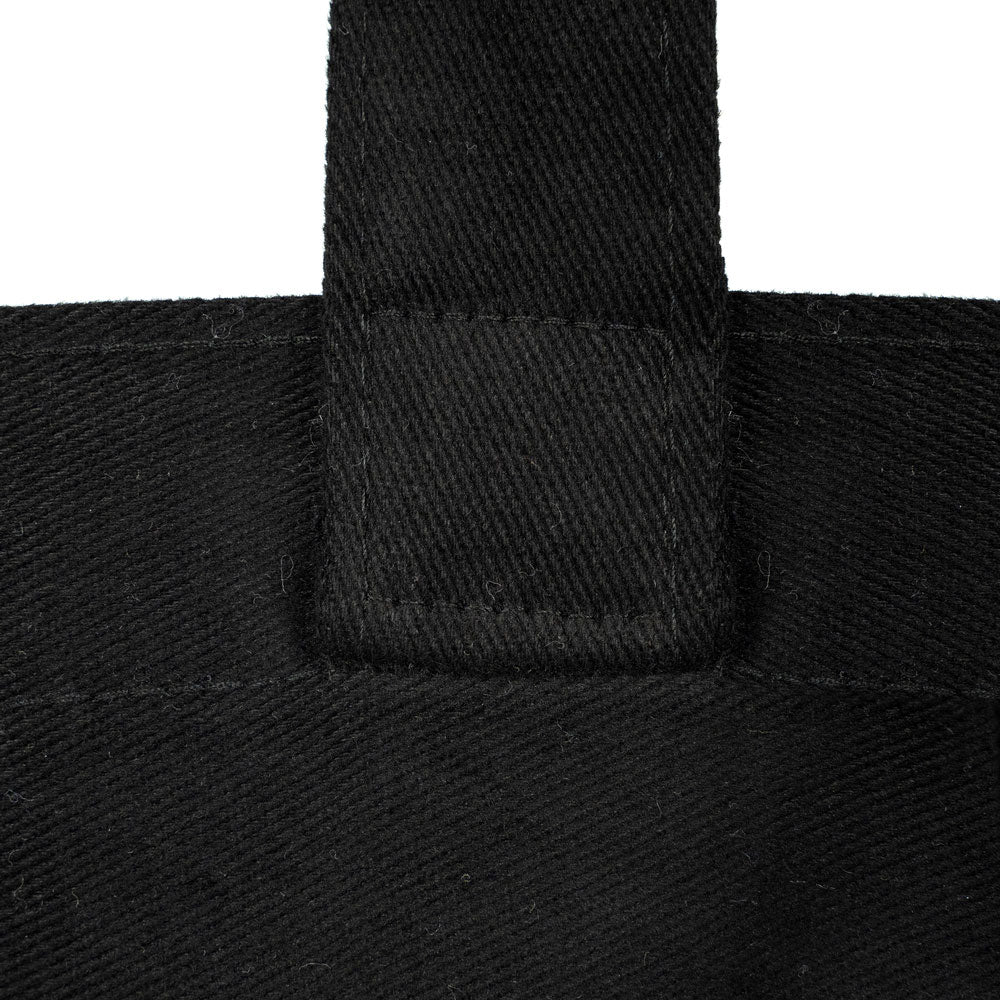Medium City Soft Kumaş Çanta - Siyah - 35x30x10 cm - istecanta.com