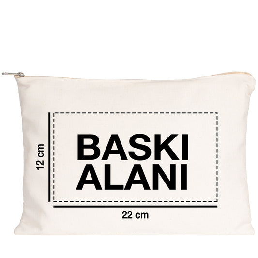 Süblimasyon Ham Bez Clutch - Lamineli 30x21 cm (Özelleştirilebilir) - istecanta.com